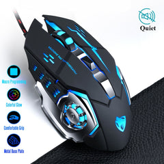 Pro Gamer Gaming Mouse 8D 3200DPI Adjustable Wired Optical LED - Devastation Store | Devastation Store