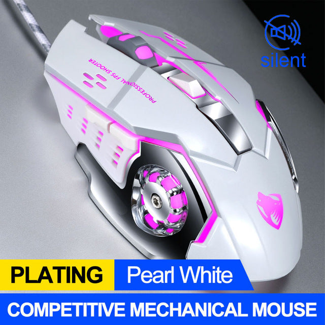 Pro Gamer Gaming Mouse 8D 3200DPI Adjustable Wired Optical LED - Devastation Store | Devastation Store