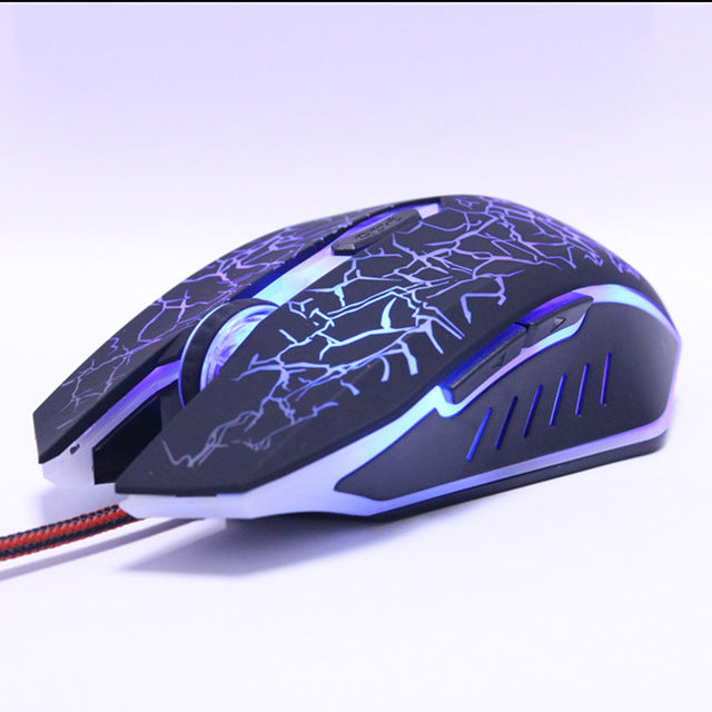 Professional gamer Gaming Mouse 8D 3200DPI Adjustable Wired Optical LED Computer - Devastation Store | Devastation Store