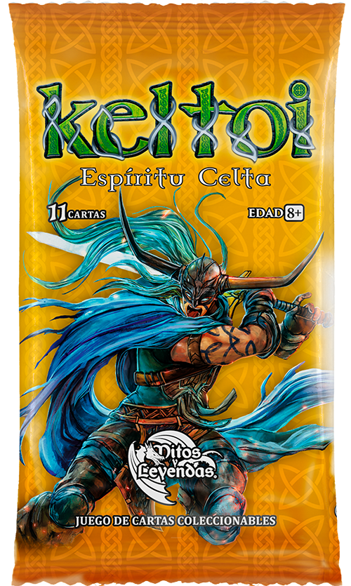 Caja 24 sobres KELTOI, Mitos y leyendas - Devastation Store | Devastation Store