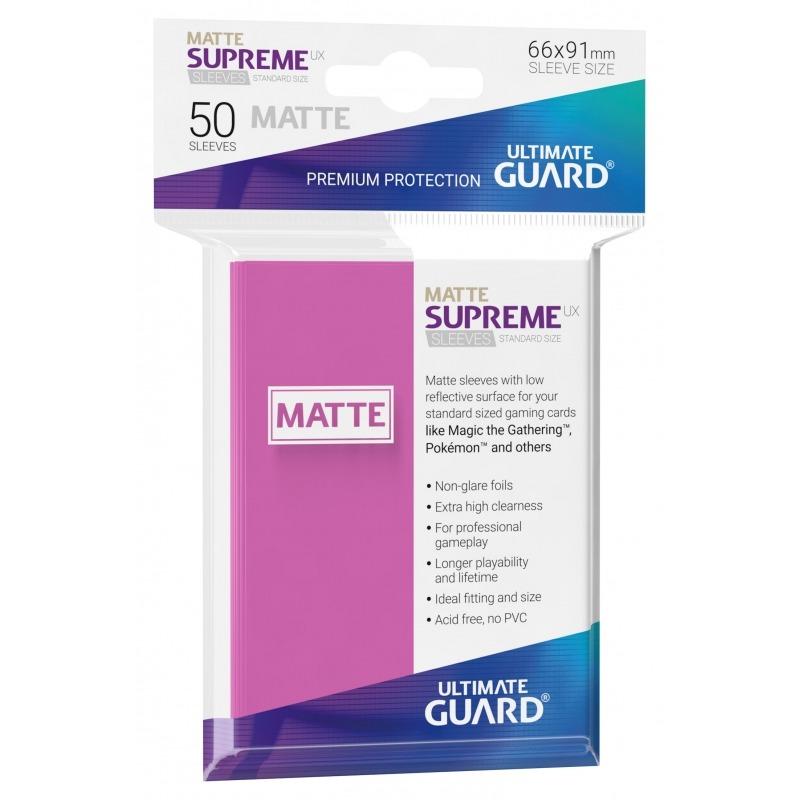 Supreme UX Matte Sleeves Standard Size 50ct - Devastation Store | Devastation Store